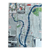 Plan de la ville de Lyon