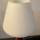 Scandinavian lamp in teak and opaline years 50-60