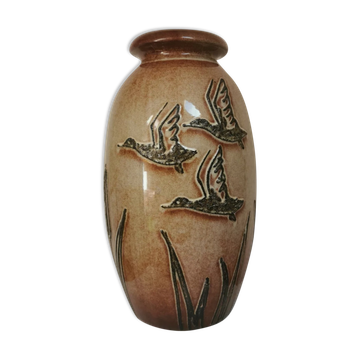 Vase West Germany Joncs
