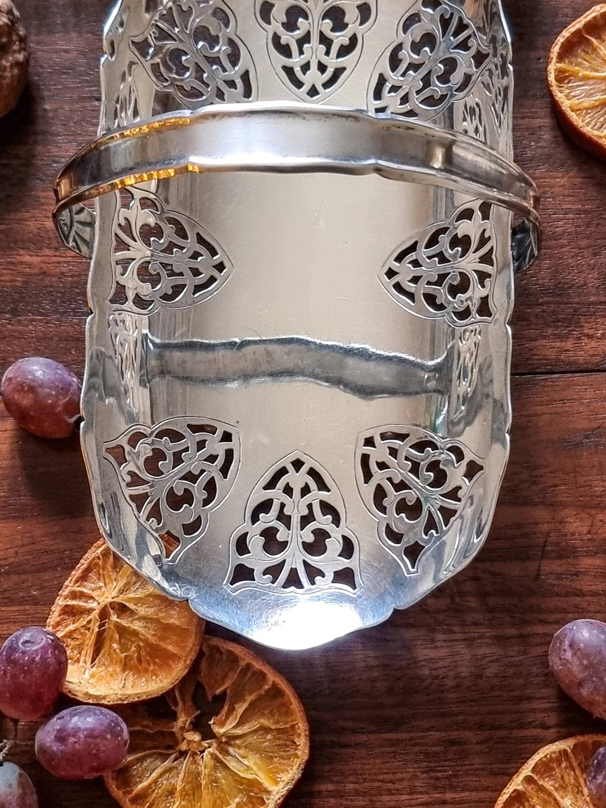 Silver-plated basket