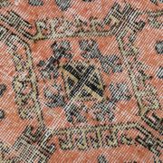 7x10 Pumpink Orange & Black Persian Rug, 208x316Cm