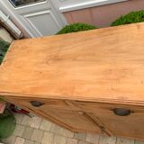 Parisian buffet raw wood