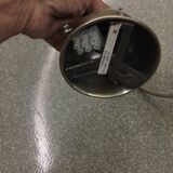 Small nickel pendant light