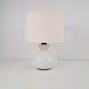 Vintage Glass Table Lamp from Dijkstra, 1960s