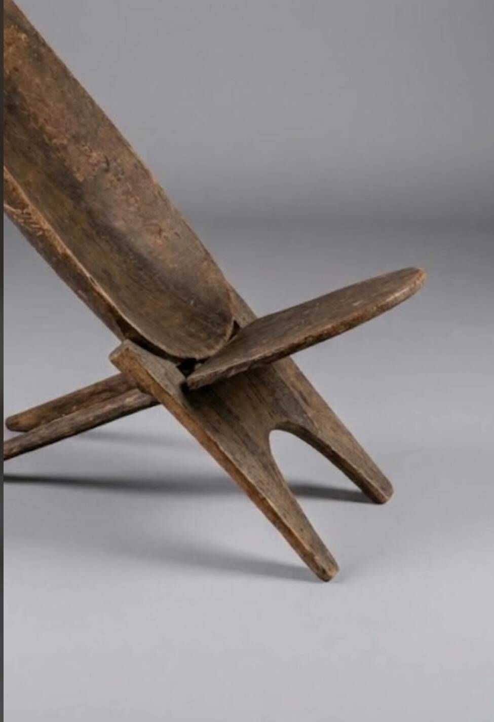 Chaise à Palabre sénoufo ethnique