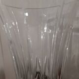 Carved ancient crystal vase