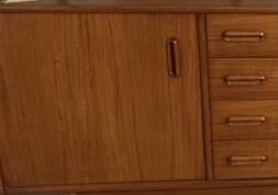 Vintage Scandinavian teak sideboard