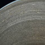 Decorative glazed ceramic dish, circa 1950-60