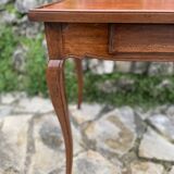 Small desk table called “Cabaret” top in walnut, Louis XV period