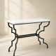 Forged Iron Neoclassical Console Table, Italy 1950’s
