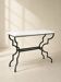Forged Iron Neoclassical Console Table, Italy 1950’s