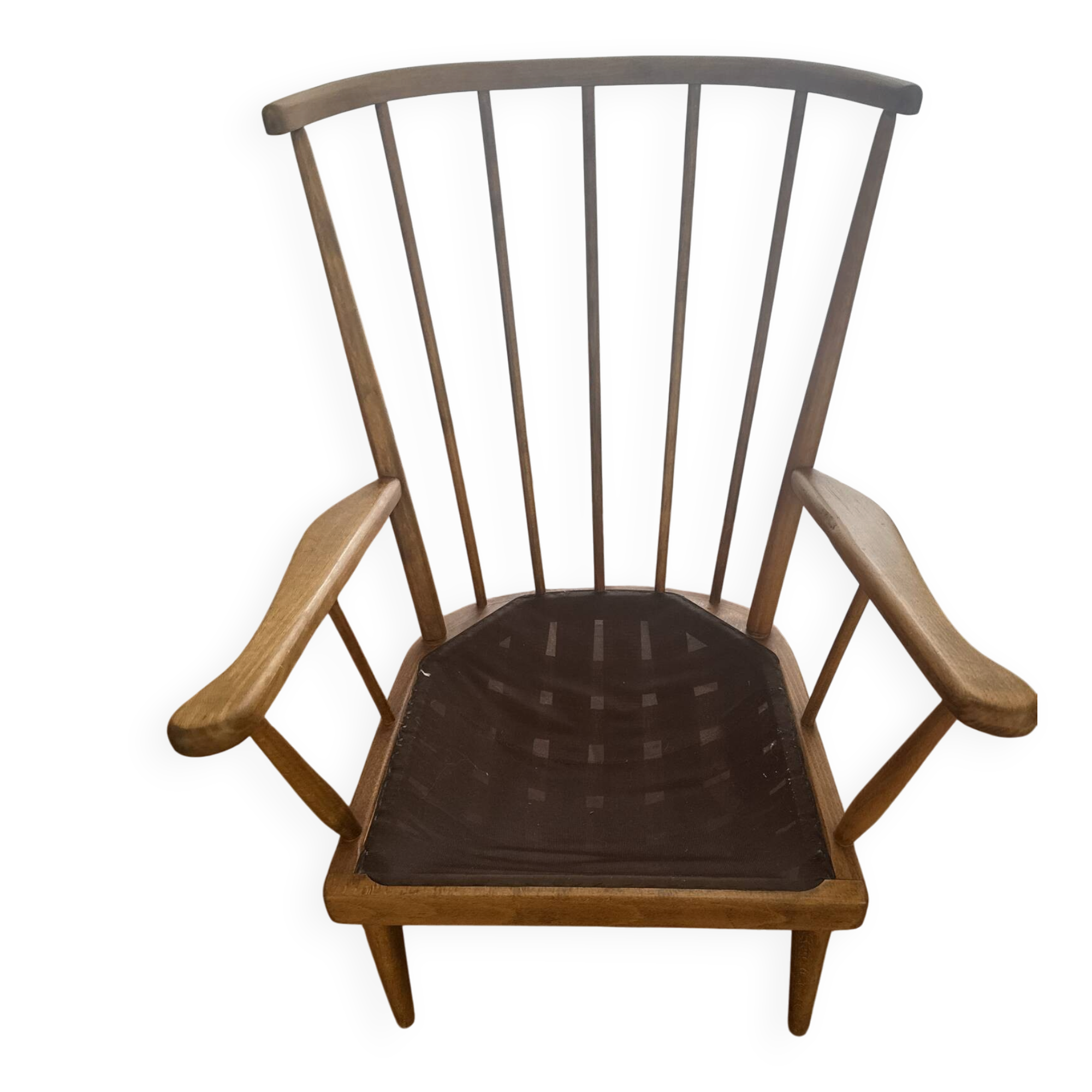 Fauteuil de style scandinave (esprit Windsor),