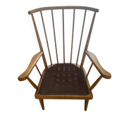 Fauteuil de style scandinave (esprit Windsor),