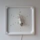 'Dada' flush mount or wall lamp by IGuzzini Spa, Italy 1970's