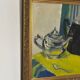 Original Mid‑Century Swedish Oil on Canvas – “Västerås / Gamleby” by Ann‑Ma