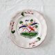 Assiette antique réalisée et peinte à la main du 18ème siècle