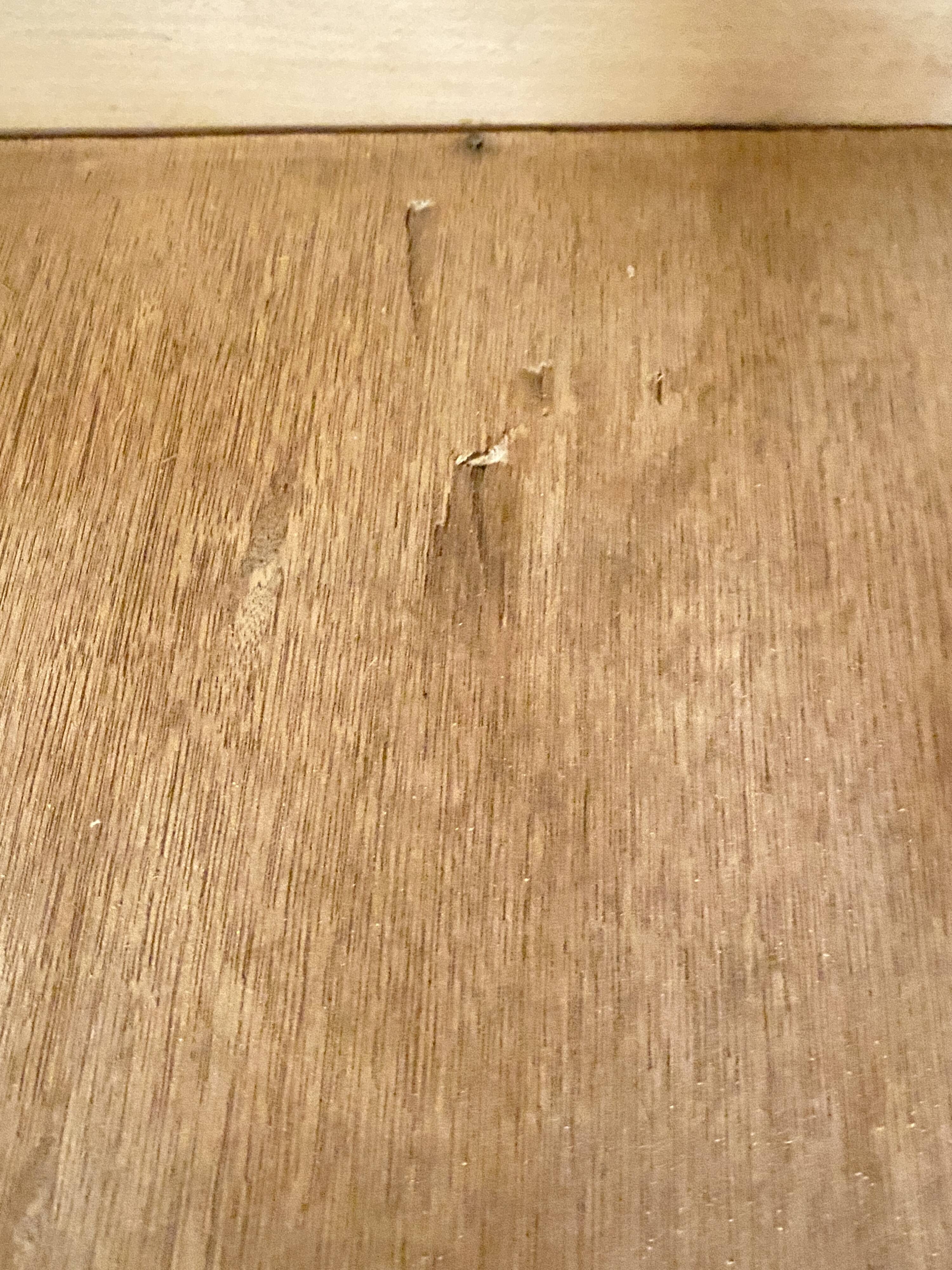 Art Deco oak wardrobe