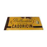 Old painted advertising sheet glossy lustral cadoricin