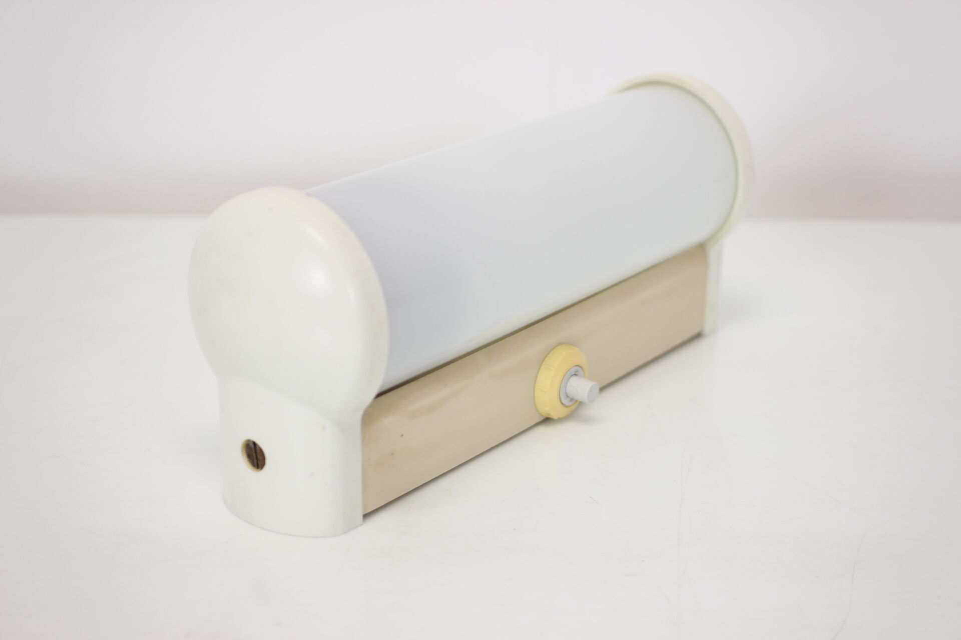 Art Deco Bakelite and Glass Wall Lamp,1930's.