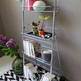 Vintage aluminium floor library