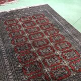 Wool and silk occasion oriental rug 250x153cm