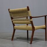 Fauteuil PJ112 par Ole Wanscher pour P. Jeppesen Mobelfabrik