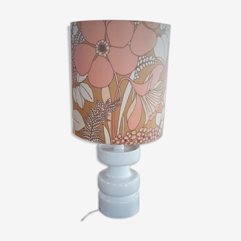 Foot porcelain vintage lamp