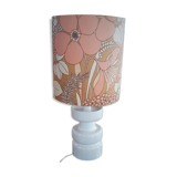 Foot porcelain vintage lamp