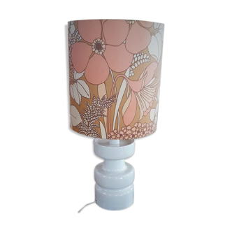 Foot porcelain vintage lamp