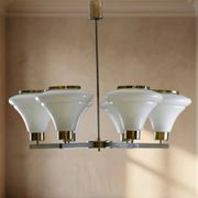 Mid-century chandelier, ceiling light by Josef Hurka, 1960s