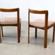 Ensemble de six chaises de salle à manger italiennes