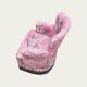 Vintage pink frog chair
