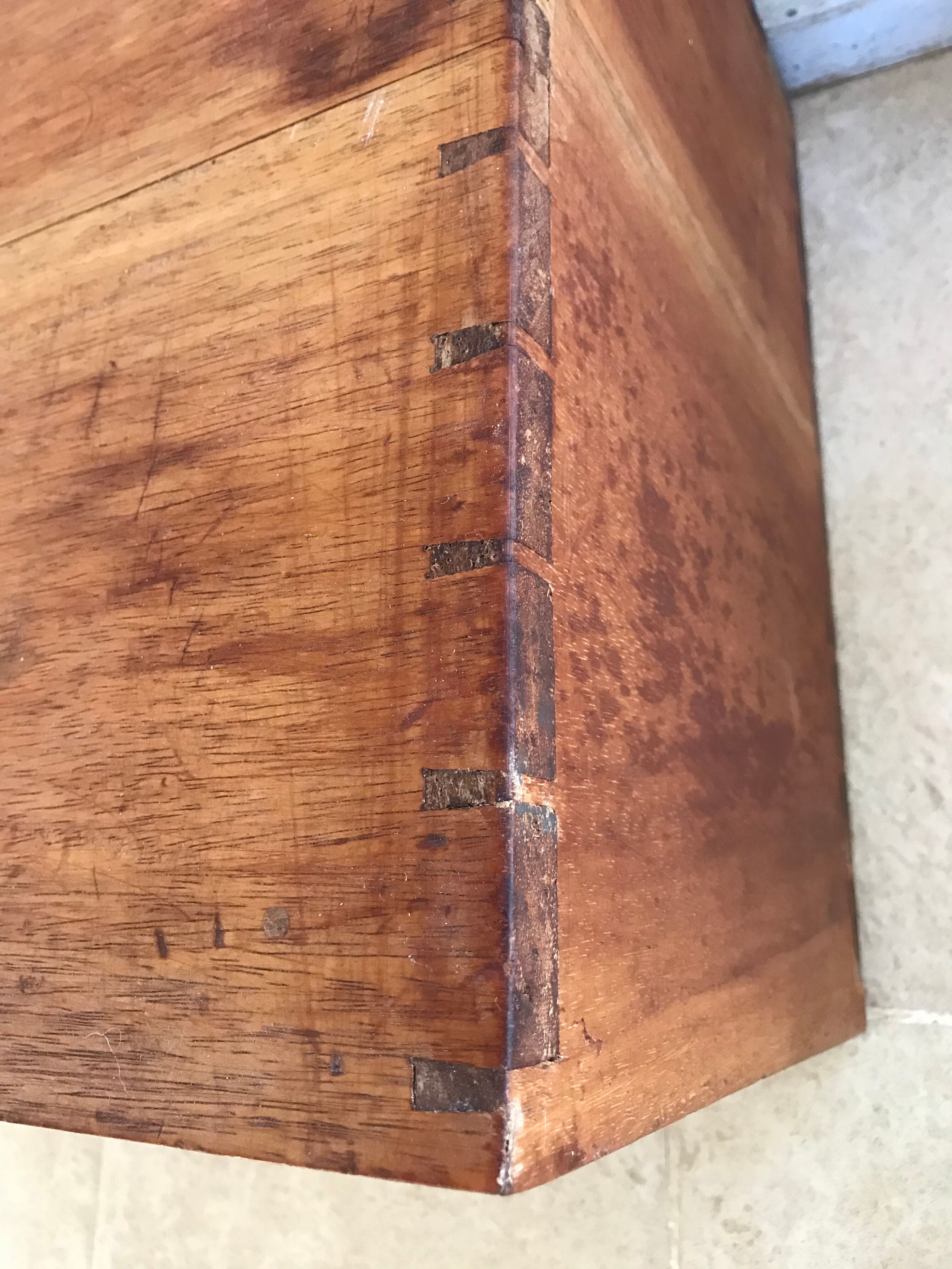 Vintage wooden chest