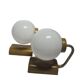 Vintage sconces, Poland, 1970s, set of 2