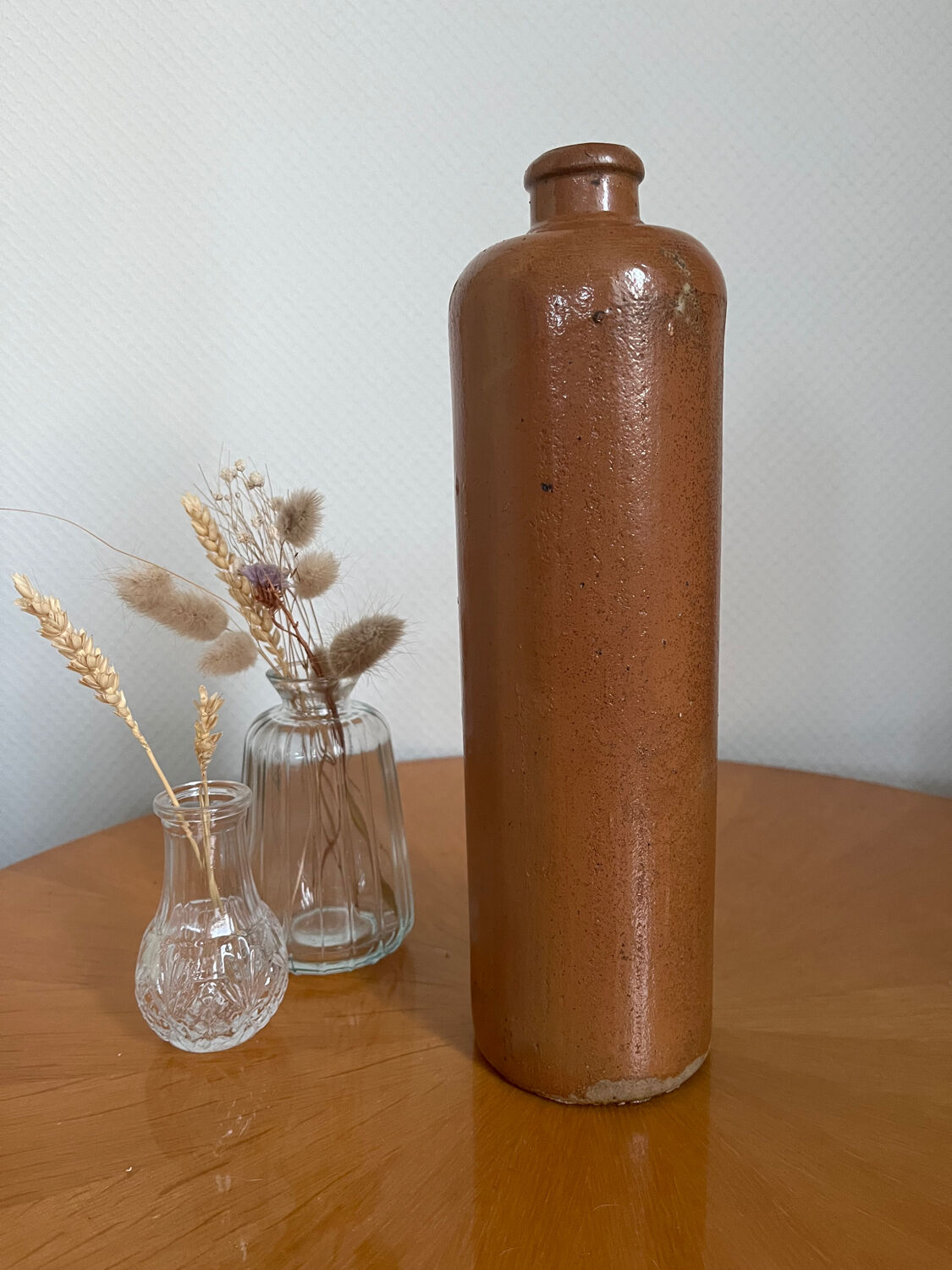Bouteille en grès vintage