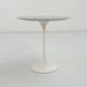 Table d'appoint en marbre Tulip par Eero Saarinen pour Knoll, 1970