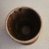 Stoneware candle holder
