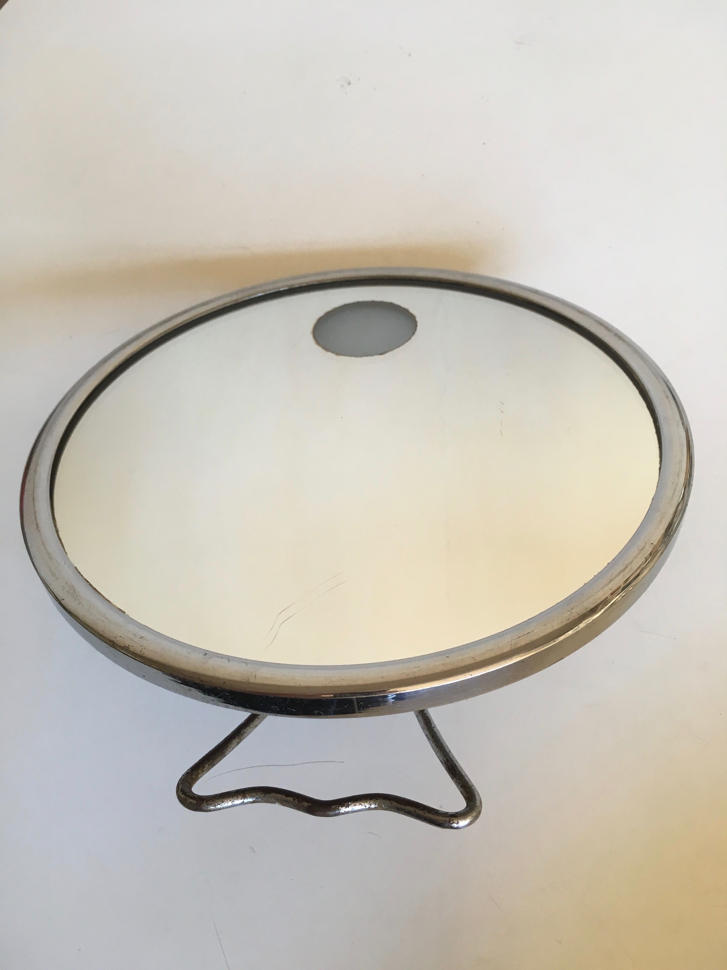 Chrome bathroom mirror Brot Mirophare