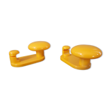 Yellow hooks designer Carlo Bartoli