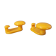 Yellow hooks designer Carlo Bartoli