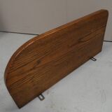 Art deco oak hanging shelf