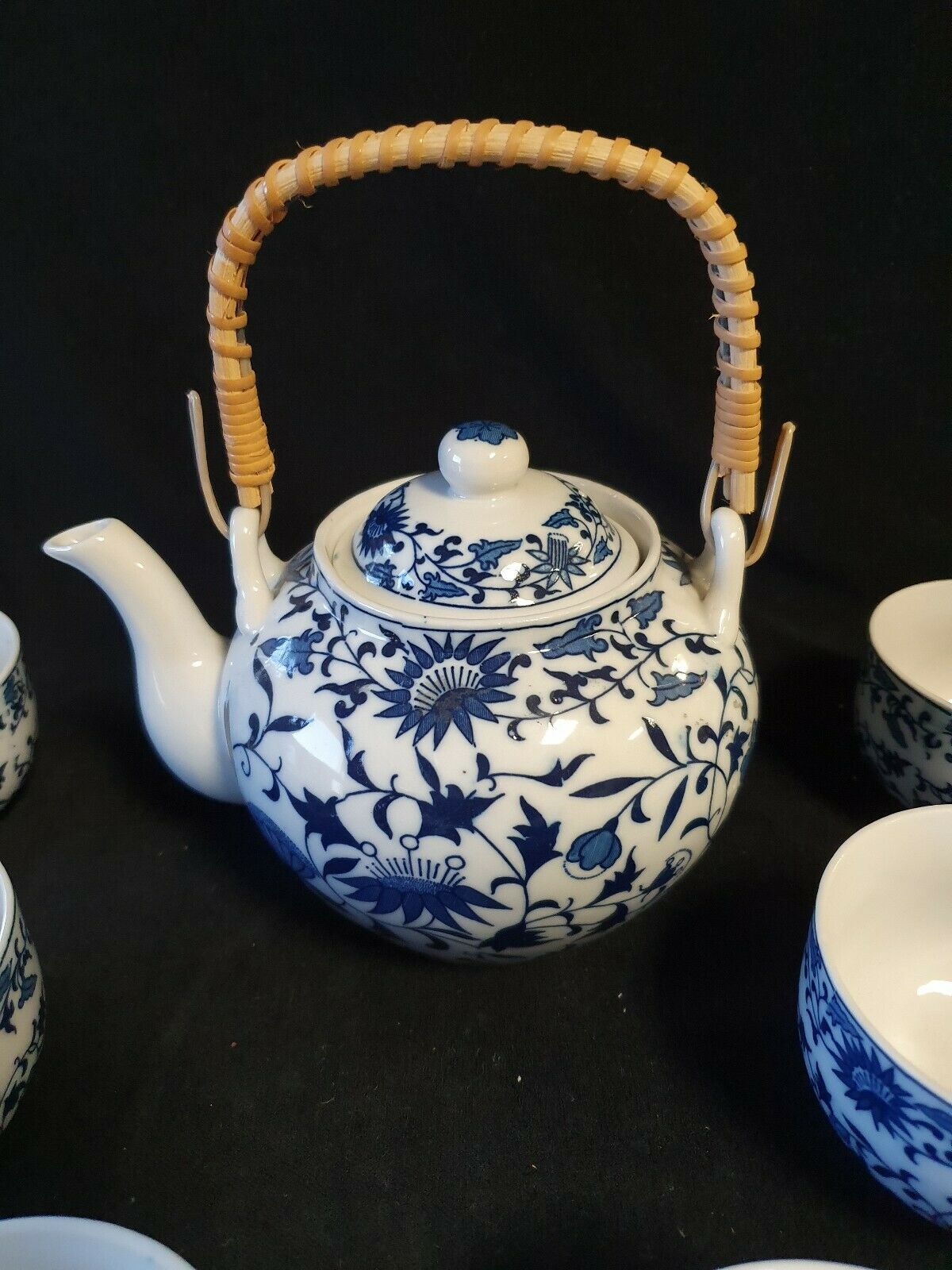 Chinese porcelain tea service 6 people