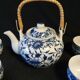 Chinese porcelain tea service 6 people