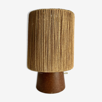 Mid-Centry Teak Lamp, Denmark, 1960s