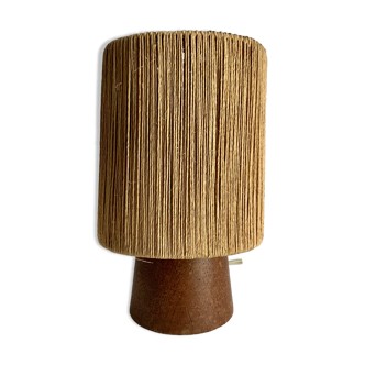 Mid-Centry Teak Lamp, Denmark, 1960s