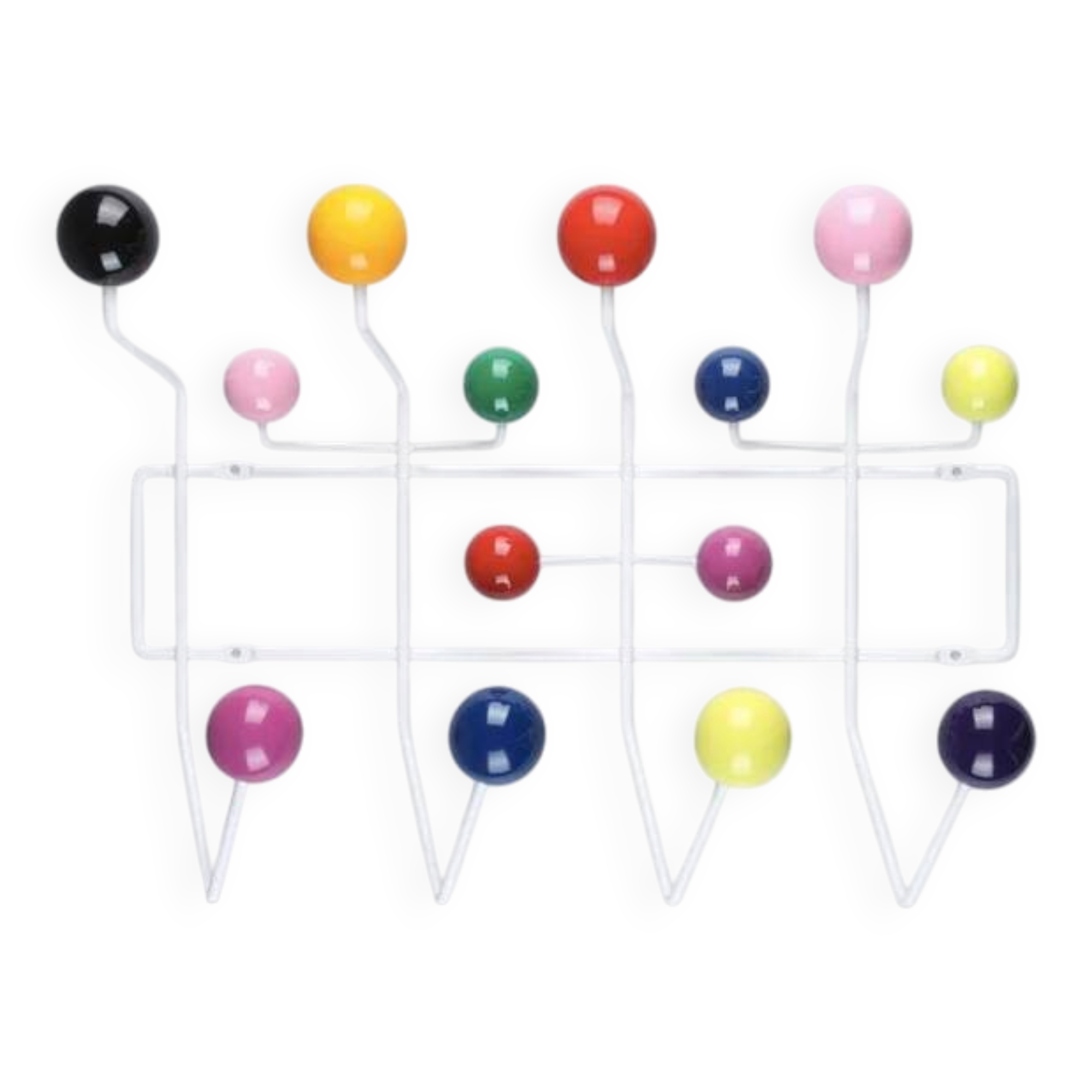 Hang It All Édition Jaune par Charles Eames et Ray Eames pour Vitra