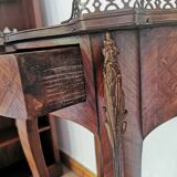 Table d'Appoint en Marqueterie de Palissandre