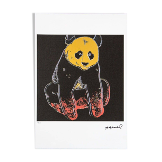 Lithographie en édition limitée d'Andy Warhol « Giant Panda » des années 1980 par Leo Castelli