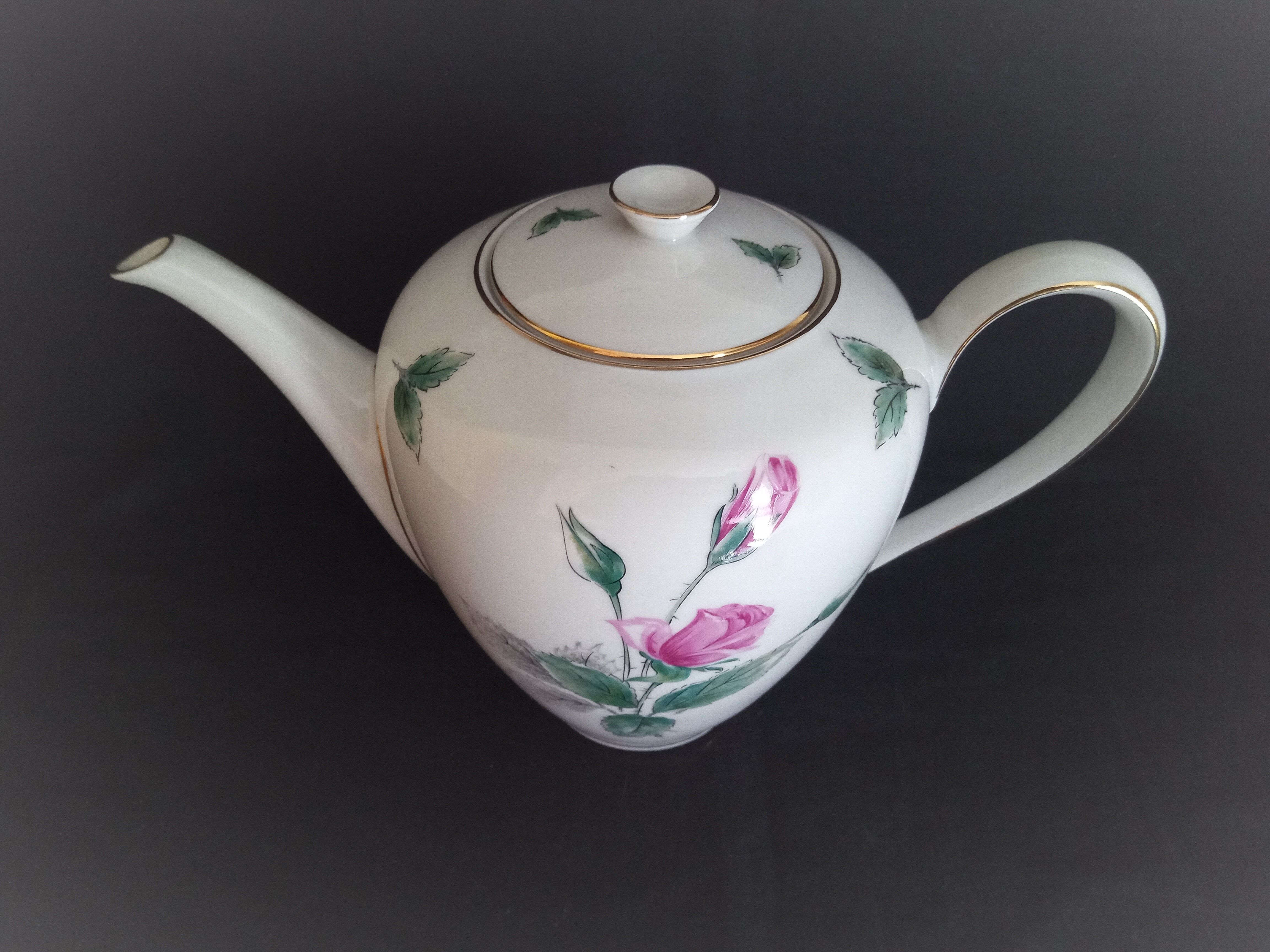 KPM Krister porcelain coffee service for 9 people, Germany