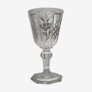 1 verre ancien Portieux XIXème siècle